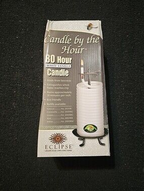 Eclipse White Vanilla Candle Stack
